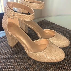 Gold Wedding 3” Heels